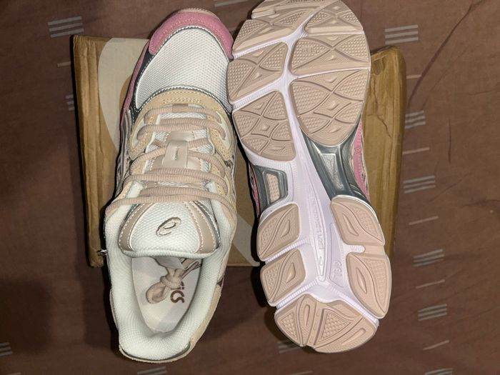 asics gel nyc cream pink/rose - photo numéro 7
