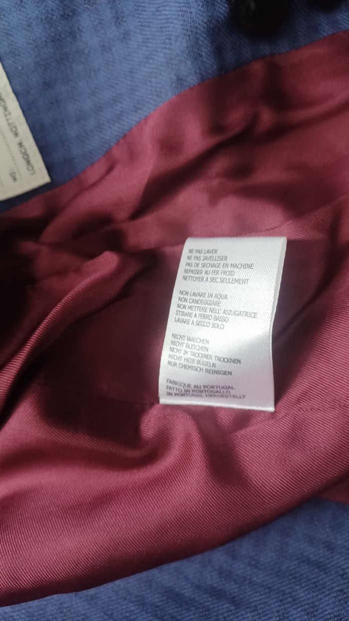 Veste de costume ou blazers homme 42 de marque oaul Smith bleu à carreau très bon état - photo numéro 7