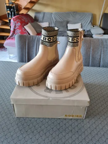 Bottines  taupe rodier