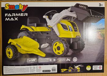 Tracteur Smoby Farmer MAX Neuf.
