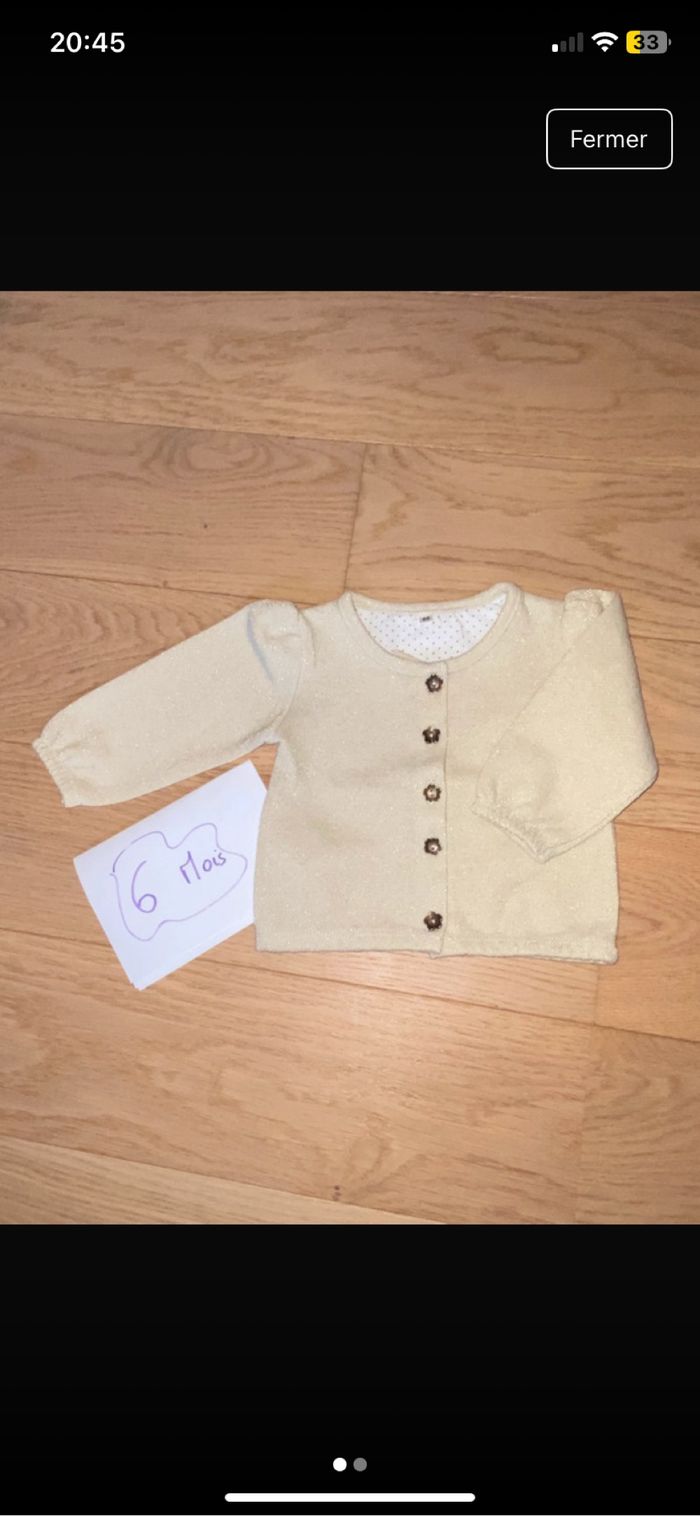 Lot pull gilets 6 mois - photo numéro 5