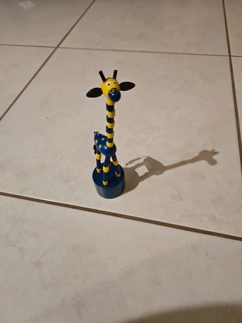 Marionnette en bois girafe u42