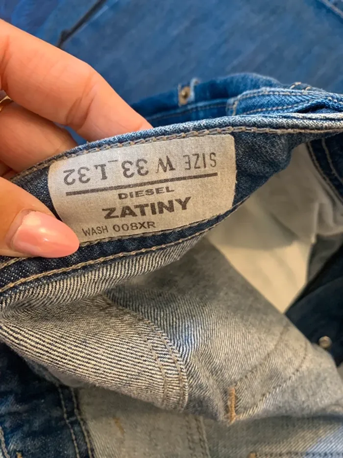 Jean homme diesel taille 33 modèle zatiny - photo numéro 4