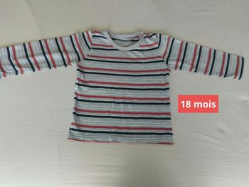 T-shirt taille 18 mois