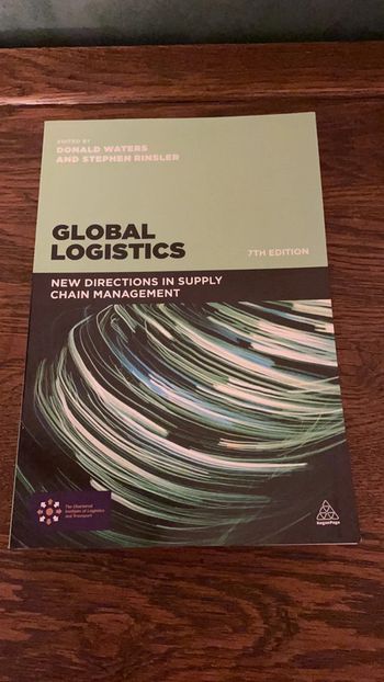 Global Logistics - Donald Waters et Stephen Rinsler