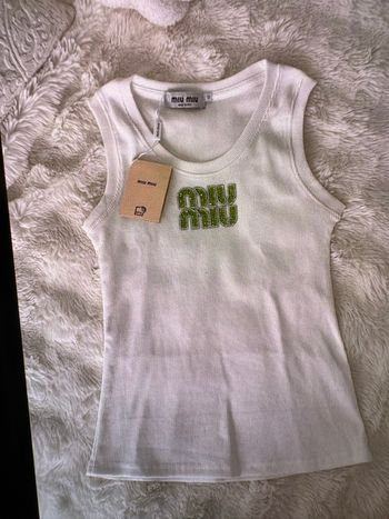 Débardeur miu miu