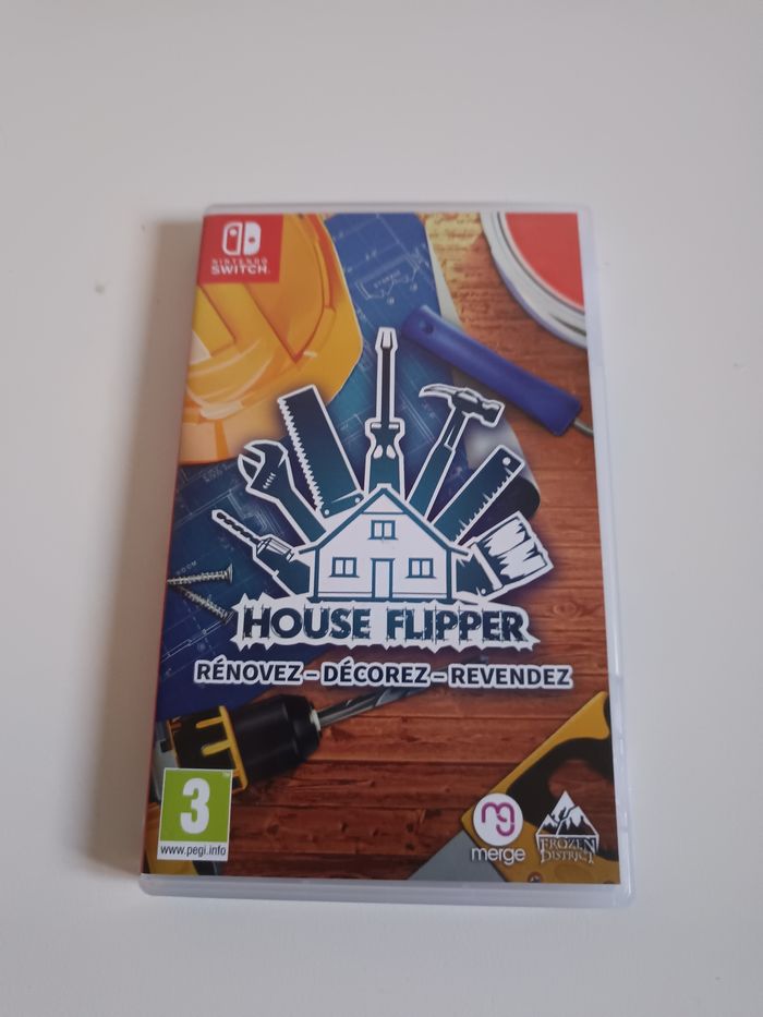 Jeu Switch House Flipper ( rénovez décorez revendez)