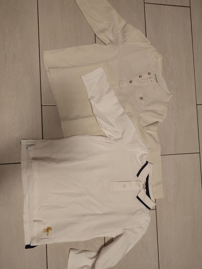 2 polos manches longues