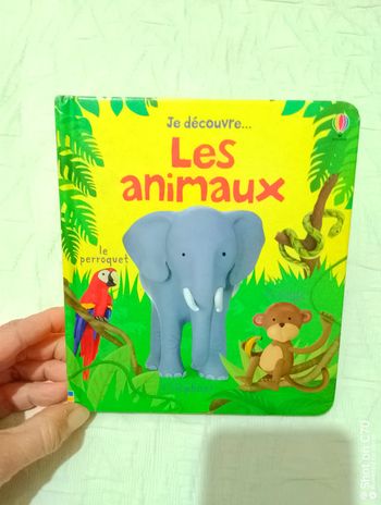 Usborne livre cartonné je découvre les animaux