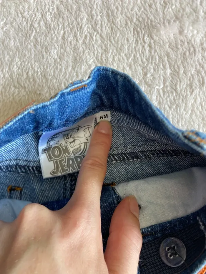 Jeans tom et Jerry 6 mois - photo numéro 4