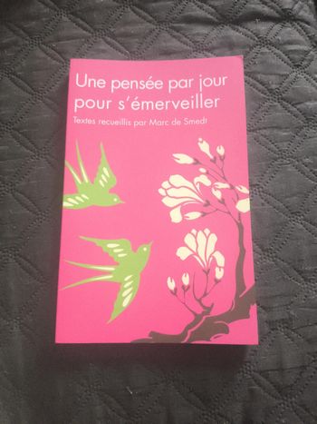 Livre Une pensée par jour pour s'émerveiller