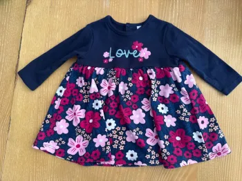 Robe molleton léger 3 mois