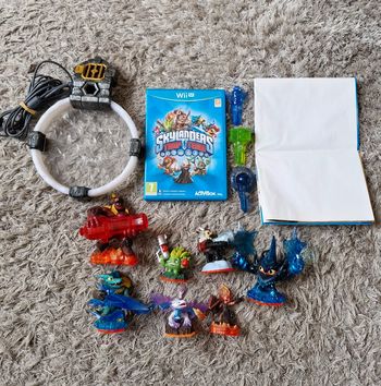 Lot Skylanders Trap Team Nintendo Wii U