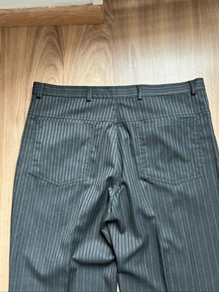 Pantalon de costume gris à rayures Homme Tout Simplement Tailles 48-50 - photo numéro 7