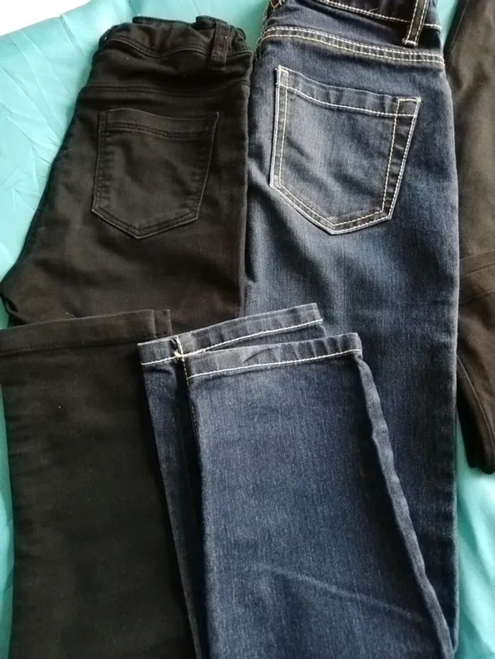 Lot de pantalons fille 10 ans - photo numéro 2