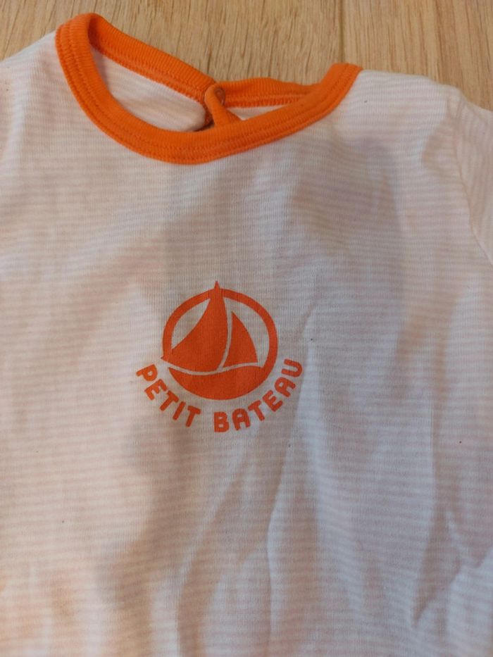 Lot 5 grenouillère petit bateau 6 mois - photo numéro 9