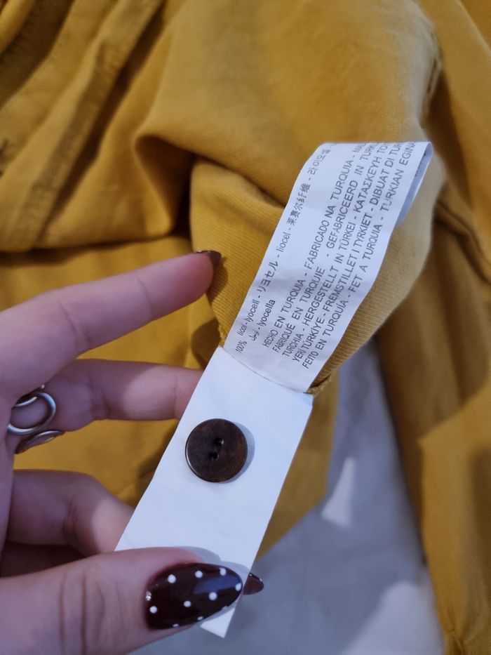 Chemise moutarde Zara - photo numéro 5