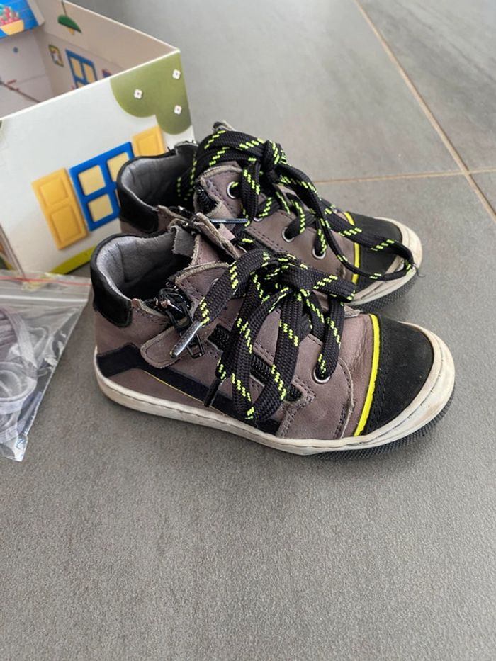 Chaussures bellamy en cuir taille 23-23,5 - photo numéro 2