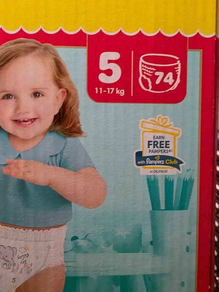 3 cartons pampers premium protection pants T5 - photo numéro 2