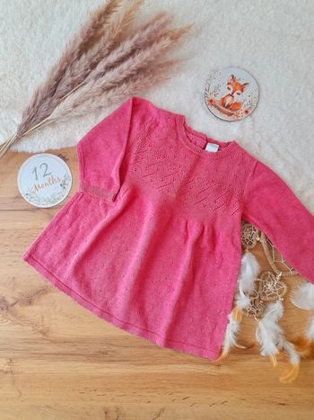 Robe manches longues mi saison 12 mois Baby club C&A
