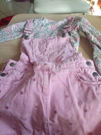 Salopette jupe avec sweat