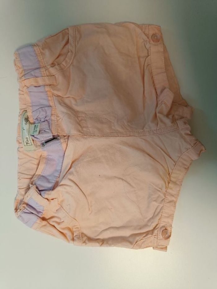 Short mes petits cailloux 12 mois