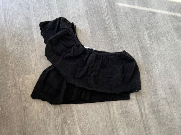 top asymétrique noir M TBE