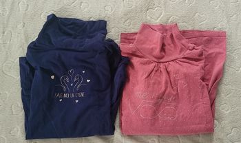 Lot de 2 sous-pulls 12 ans