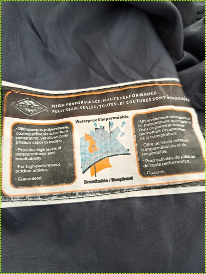 Veste Columbia verte vintage taille L spécial montagne randonnée ski imperméable - photo numéro 5