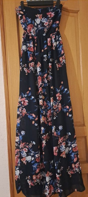 Robe bustier longue Bershka