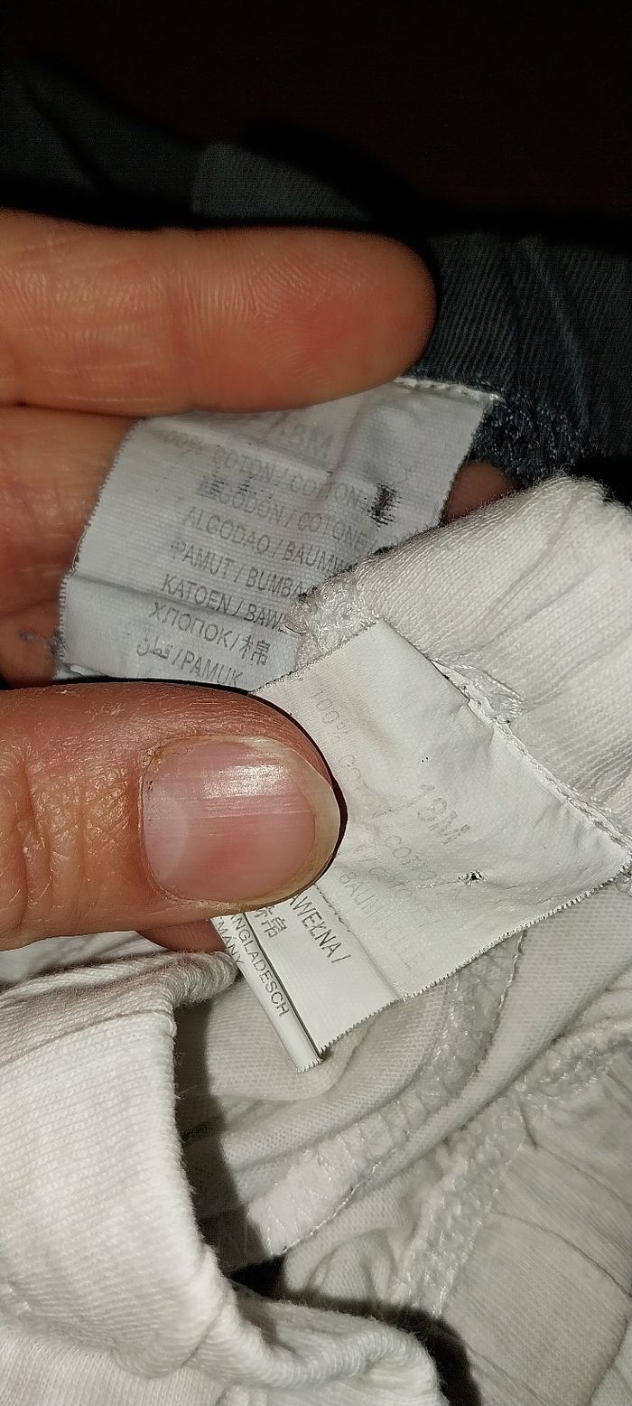 Duo/ Lot de 2 shorts La Halle 18 mois très bon état - photo numéro 7