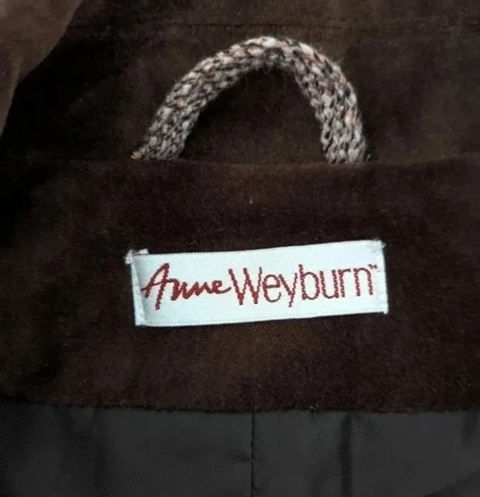 Veste en laine velours soie - Anne Weyburn- taille 40 - photo numéro 8