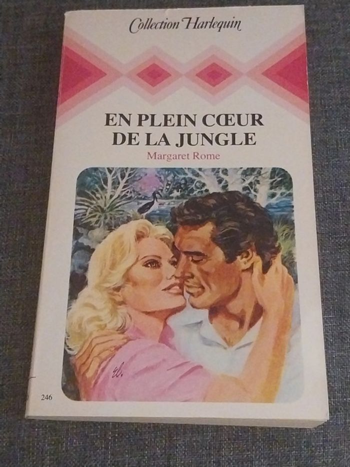 En plein coeur de la jungle Margaret Rome 1981 Harlequin