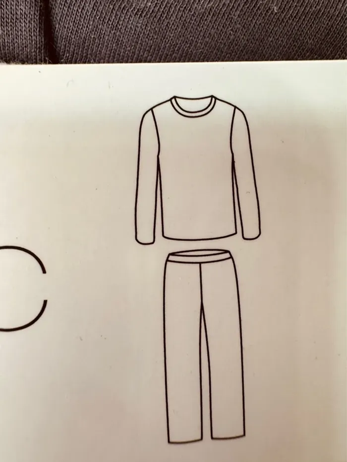 Taille 4-5 ans lot de 2 pyjamas 2 pièces coton et flanelle fille Tex bleu gris Neufs 🌸 - photo numéro 4
