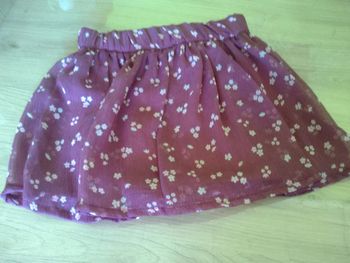 Jupe fleurie