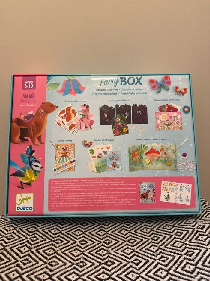Djeco - Coffret créatif multi activités : Fairy box - photo numéro 2