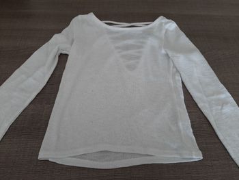 Pull ajouré dans le dos Taille XS