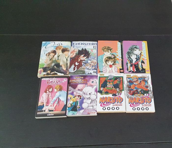 8 mangas
