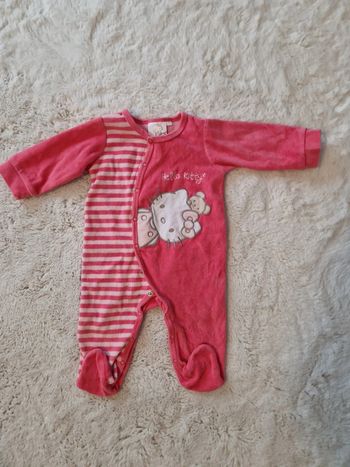Pyjama velour 6 mois