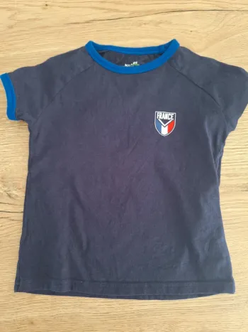 Tshirr de foot kiabi 3 ans