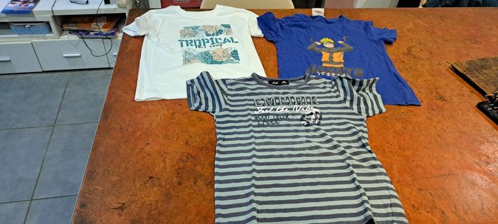 Lot T-shirt garçon 8ans