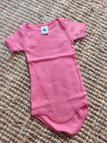 Body manches courtes petit bateau fille