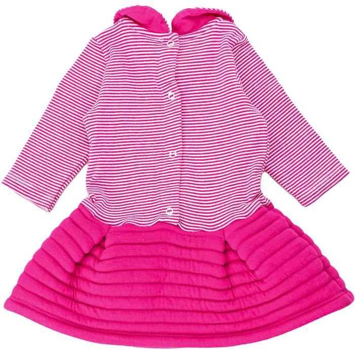 Robe à manches longues 3 mois en coton Petit Bateau - photo numéro 2