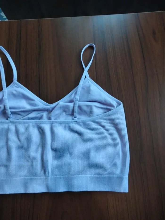 Crop top fushia Primark Taille L - photo numéro 6