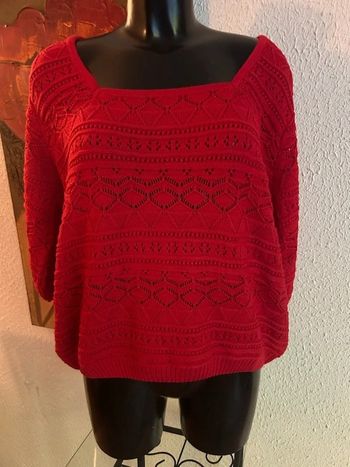 Pull maille ajourée T42/44