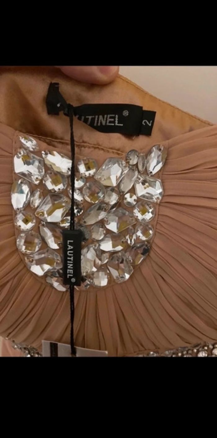 Robe de soirée taille 2 neuve - photo numéro 5