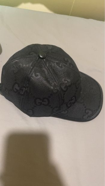 Casquette Noire à logo GG