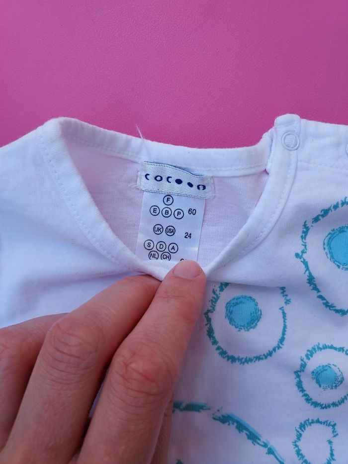Tee shirt 3 mois cocoon - photo numéro 3