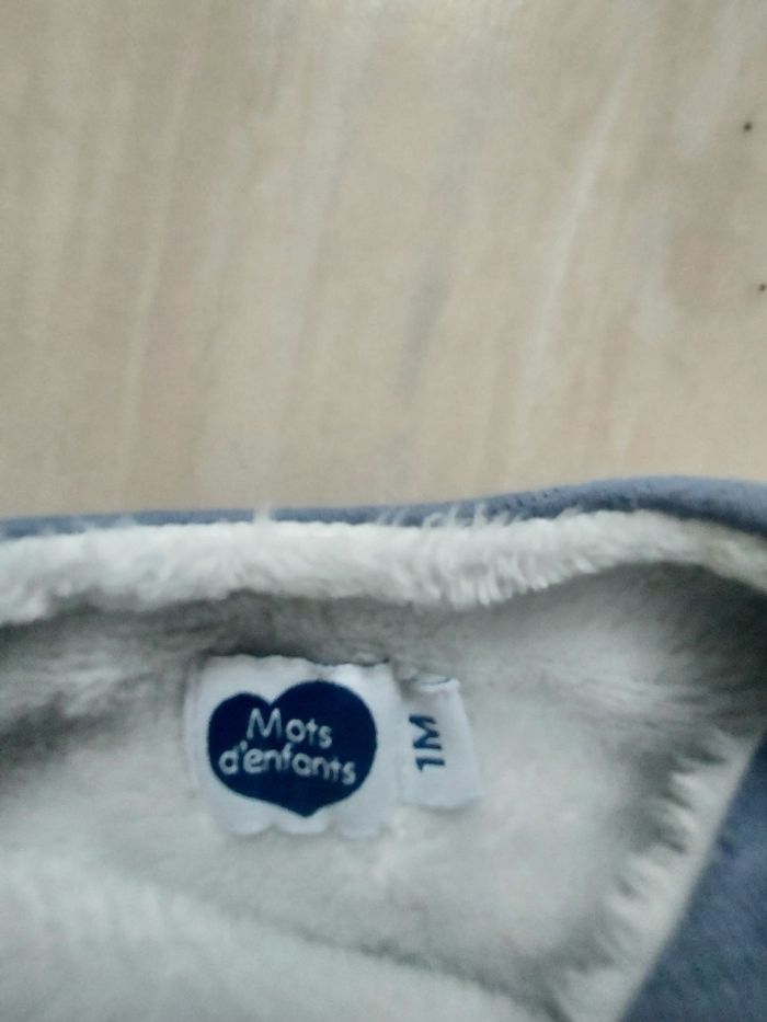 Ensemble Salopette chaude et body 1 mois - photo numéro 4