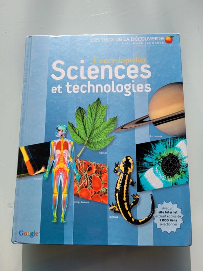 Grosse encyclopédie Sciences 🔬 et technologies 💻 Les Yeux de la Découverte, Gallimard Jeunesse - photo numéro 2